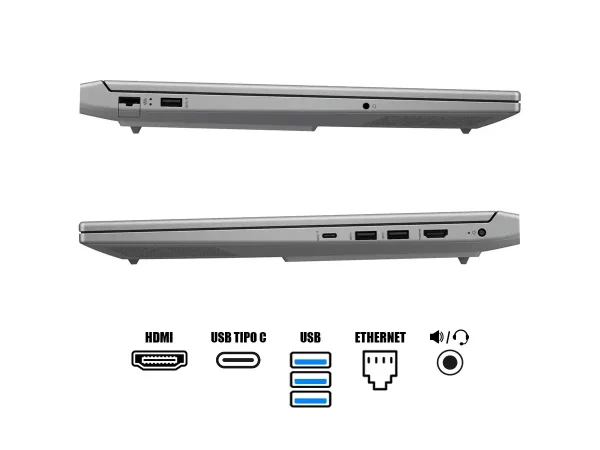 NB LAPTOP HP OMEN 16-AE0073 GAMING  I7-14650HX 32GB 1TB SSD GEFORCE RTX 4060 8GB 16.1 FHD 144HZ - Imagen 4