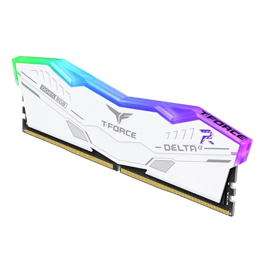 RAM TEAM GROUP T-FORCE DELTA RGB DDR5 16GB 5600 MHz UDIMM WHITE