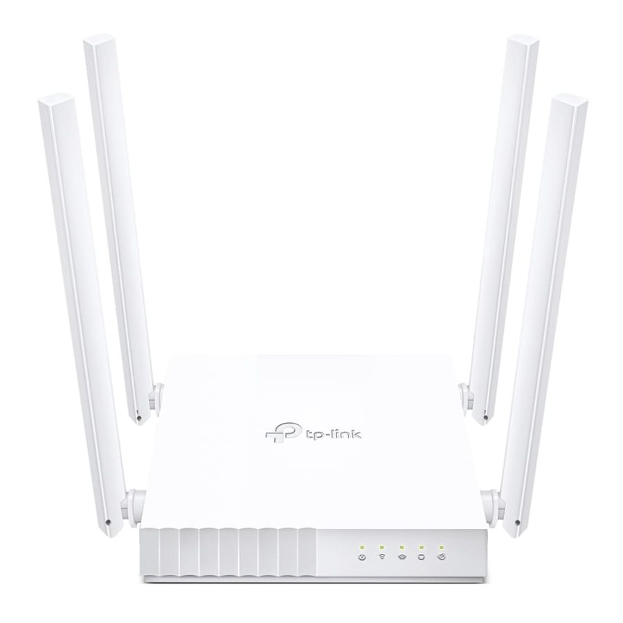 ROUTER TP-LINK ARCHER C24 AC750 WIFI DE DOBLE BANDA CON CONEXIÓN DE 2.4 GHz Y 5 GHz