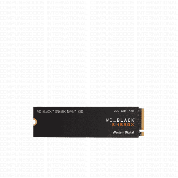 Unidad en estado solido  Western Digital BLACK 1TB M.2 NVMe