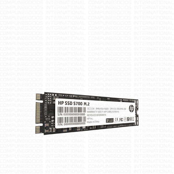 Unidad en estado solido HP S700 250GB  SATA 2.5"
