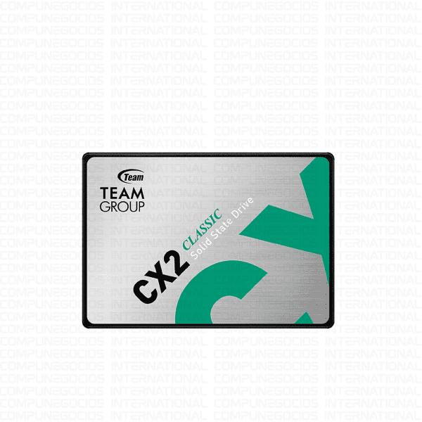 Unidad en estado solido TEAM GROUP CX2 256GB  SATA 2.5"