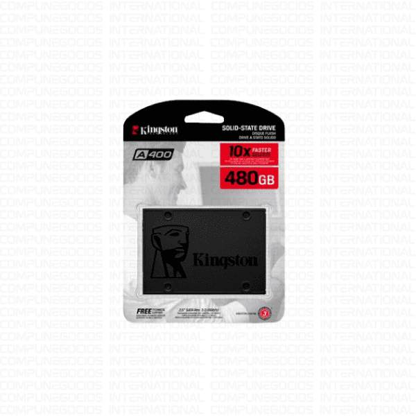 Unidad en estado solido Kingston A400 480GB  SATA 2.5"