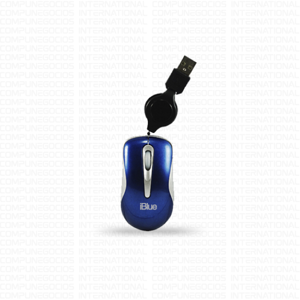 MOUSE RETRACTIL iBLUE MICRO XMK-977-BL BLUE