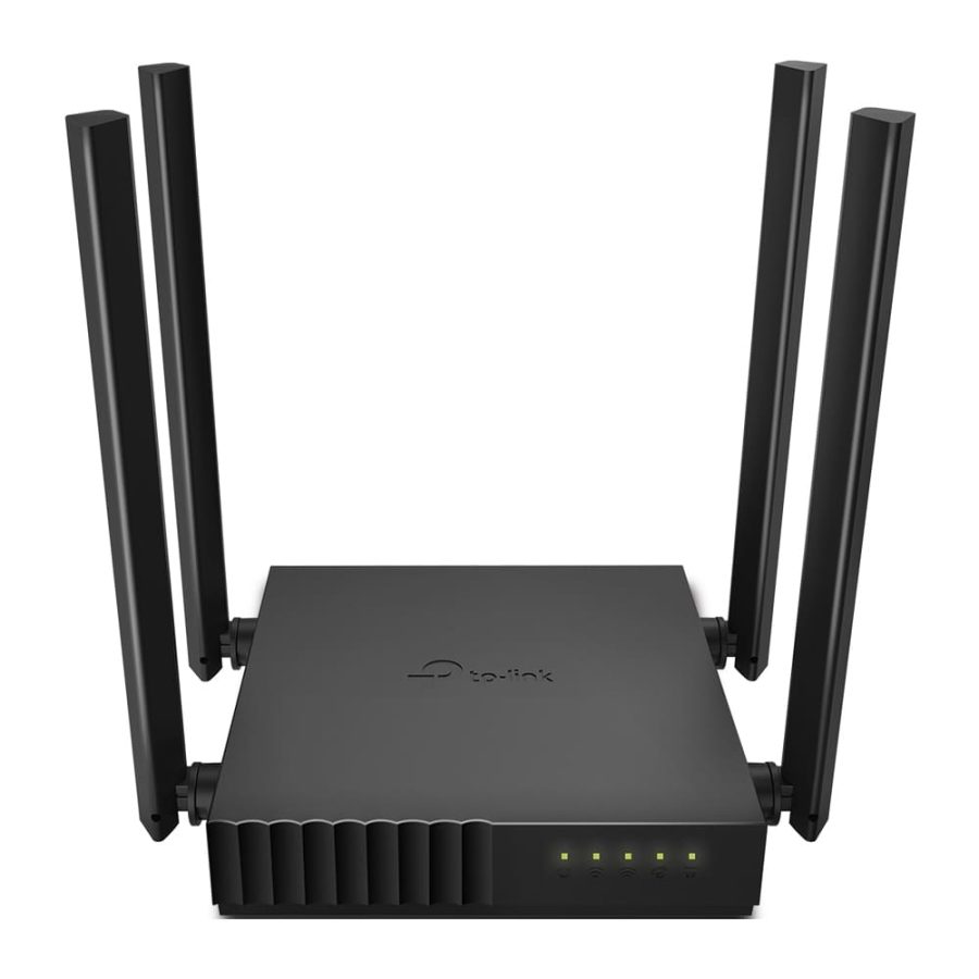 ROUTER TP-LINK ARCHER C50 AC1200 WIFI DE DOBLE BANDA CON CONEXIÓN DE 2.4 GHz Y 5 GHz