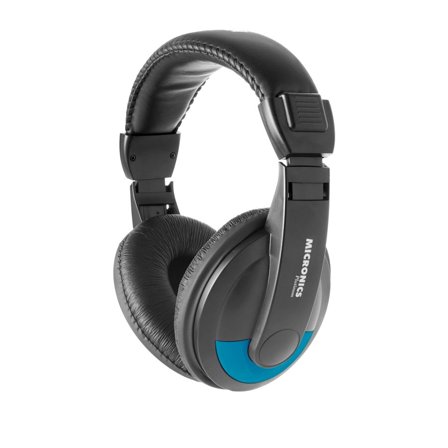 AURICULAR MICRONICS PLATINUM DJ MIC H701 CON MICRÓFONO, ESTÉREO Y CONTROL DE VOLUMEN