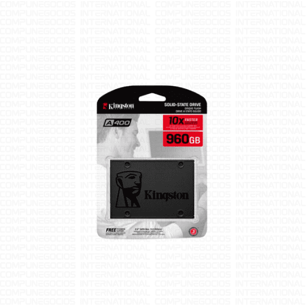 Unidad en estado solido Kingston A400 960GB  SATA 2.5"
