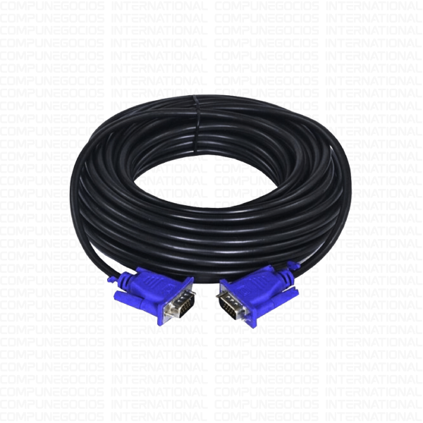 CABLE VGA A VGA 10 METROS M/M HIGH QUALITY (BOLSA)