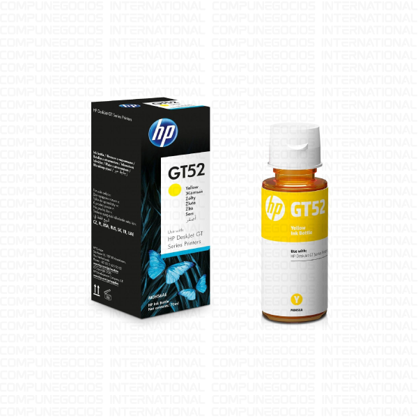 TINTA HP GT52 YELLOW (M0H56AL) 70ML