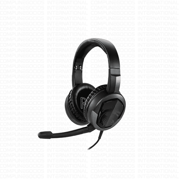 AUDÍFONO GAMING MSI IMMERSE GH30 V2 CON MICRÓFONO DESMONTABLE