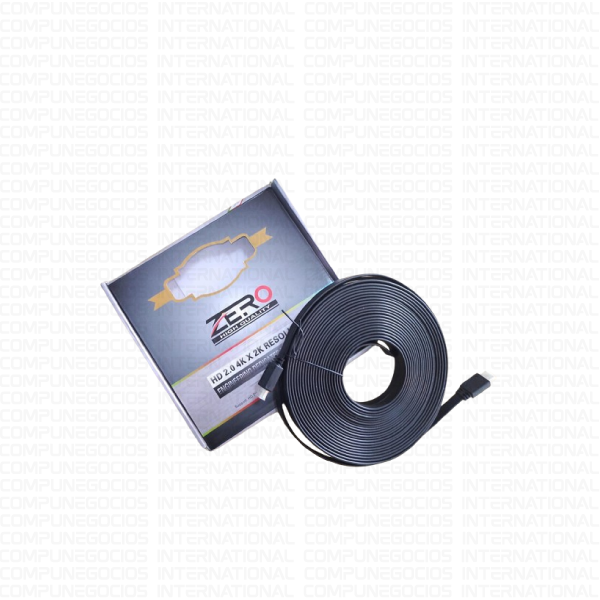 CABLE HDTV ZERO 5M FULL HD Y 1080P/3D 1.4V PLANO