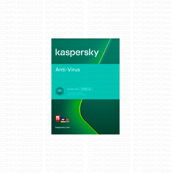 ANTIVIRUS KASPERSKY LICENCIA 1 AÑO  PARA 2 DISPOSITIVOS