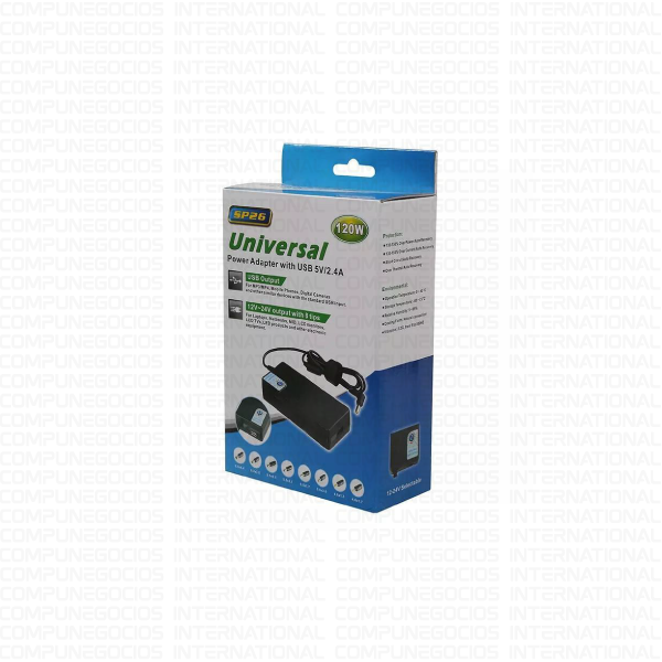 LIVE POWER LP260 UNIVERSAL POWER ADAPTER WITH USB 5V/2.4A