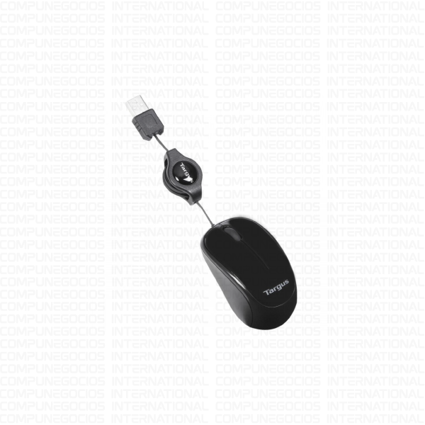 MOUSE RETRACTIL TARGUS AMU625 COMPACT BLUE TRACE MINI USB NEGRO