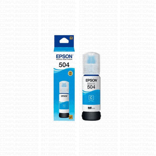 TINTA EPSON T504 CYAN (C13T03N22A) 70 ML