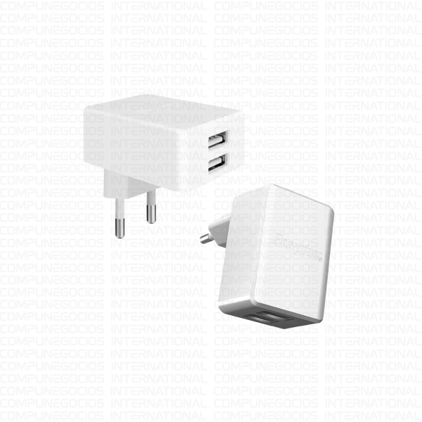 CARGADOR  ENERGIZER ACA2BEUHWH3 VIAJERO 2 PUERTOS USB 5V
