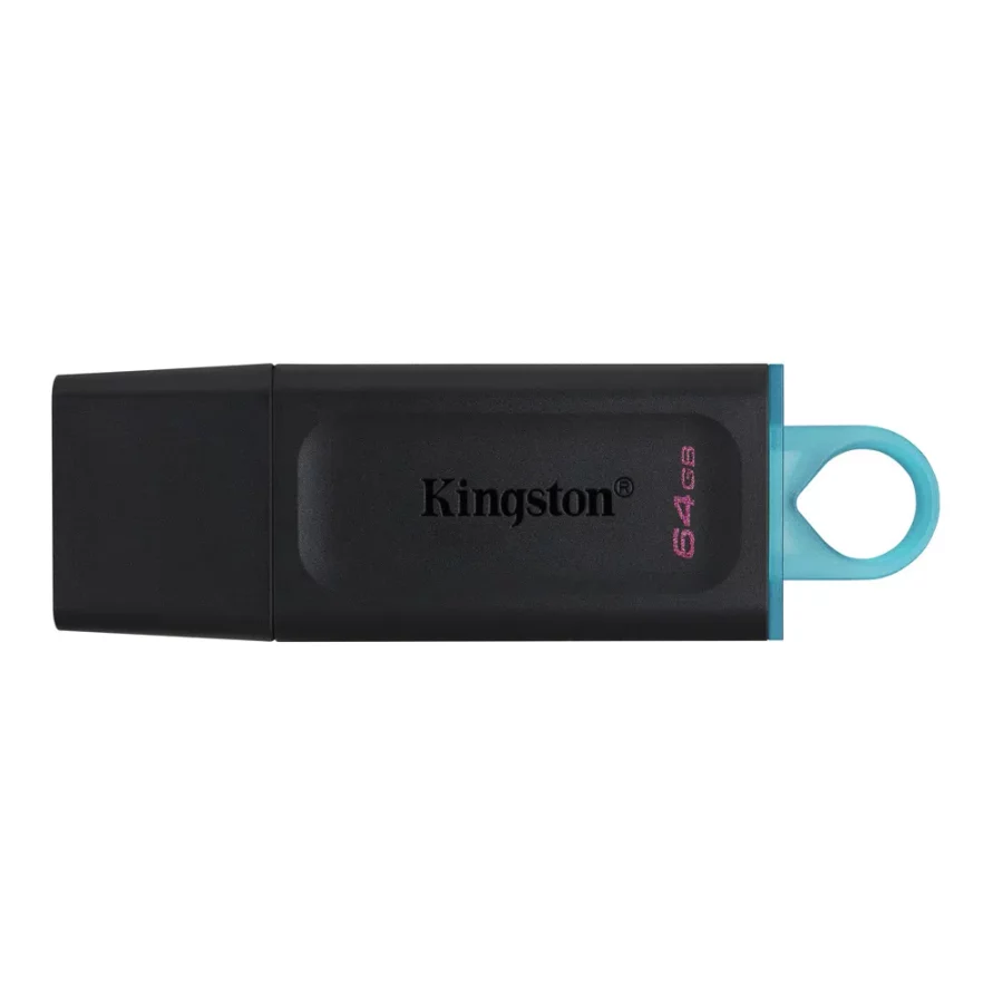 MEMORIA USB KINGSTON 64GB 3.2 DATA TRAVELER EXODIA NEGRO