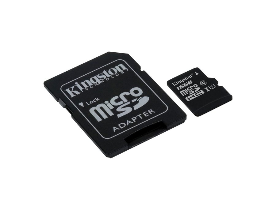 MEMORIA MICRO-SD  KINGSTON SDCS/16GB CANVAS SELECT 16GB CON ADAPTADOR SD
