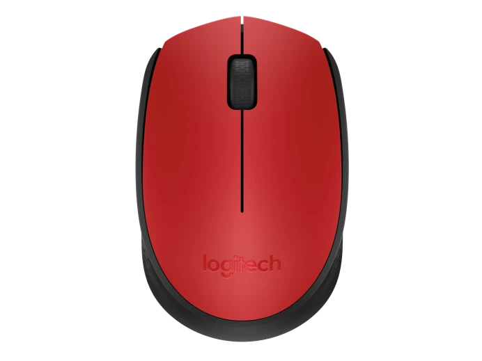 MOUSE INALAMBRICO LOGITECH M170 ROJO