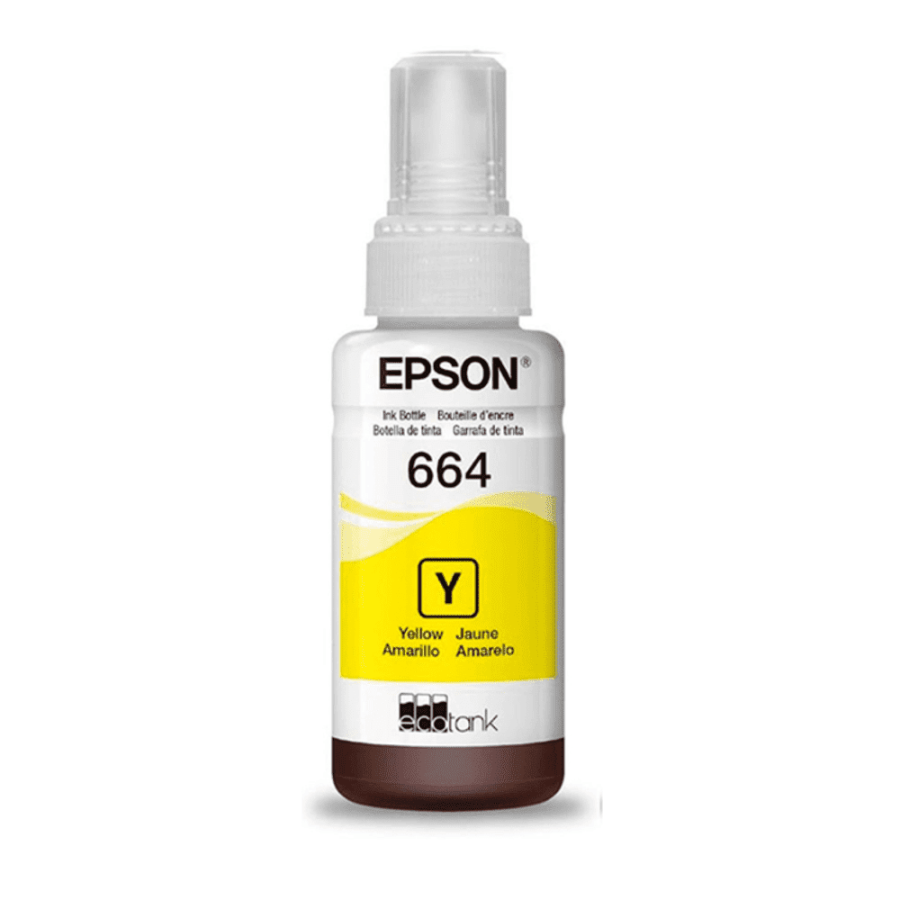 TINTA EPSON 664 YELLOW (C13T66442A) 70 ML