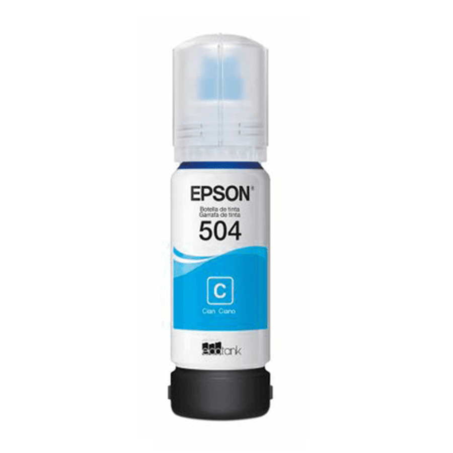 TINTA EPSON T504 CYAN (C13T03N22A) 70 ML