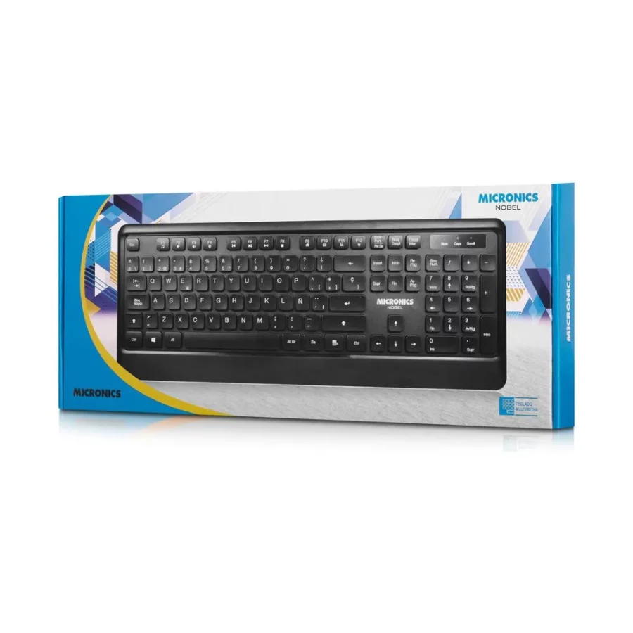TECLADO MULTIMEDIA MICRONICS NOBEL (MIC K708)