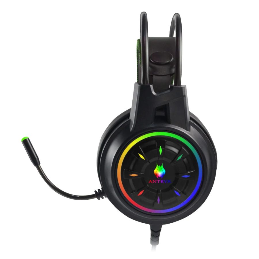 AURICULAR GAMING ANTRYX GH-520, ILUMINACIÓN RGB