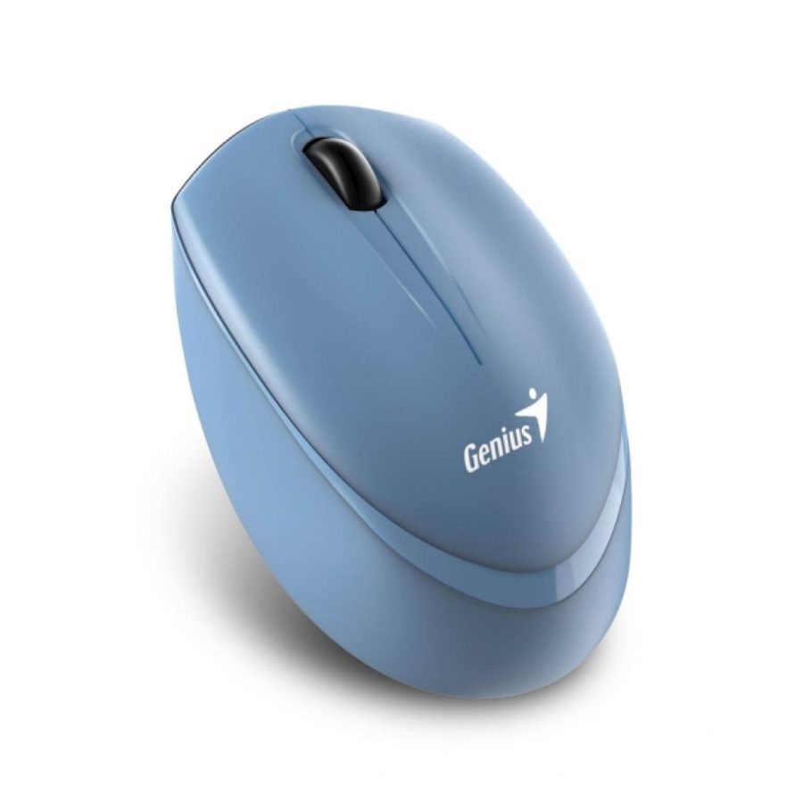 MOUSE INALAMBRICO GENIUS NX-7009 BLUEEYE ERGONOMICO BLUE GREY