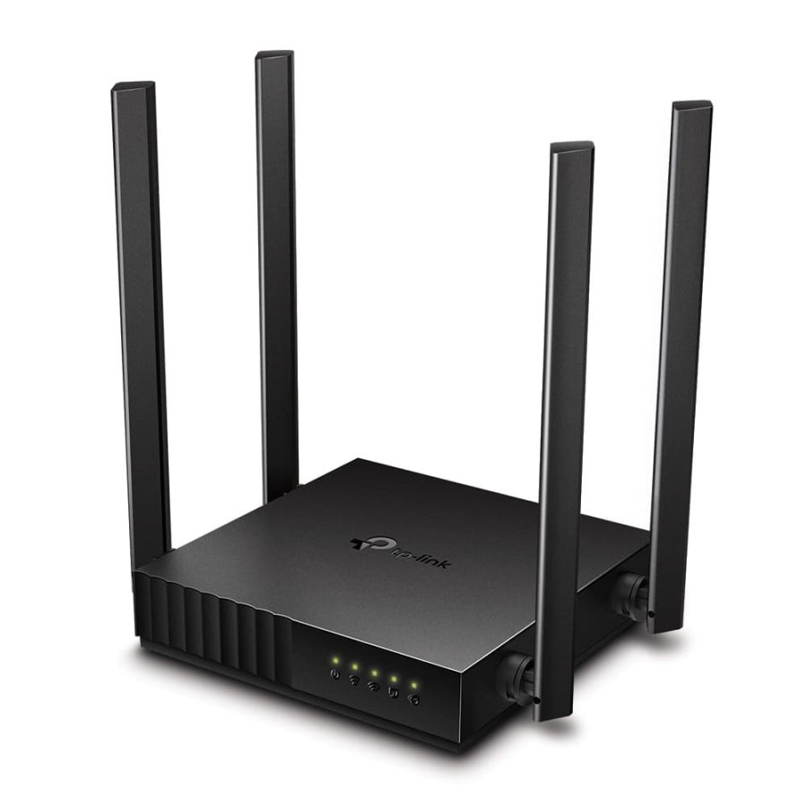 ROUTER TP-LINK ARCHER C50 AC1200 WIFI DE DOBLE BANDA CON CONEXIÓN DE 2.4 GHz Y 5 GHz