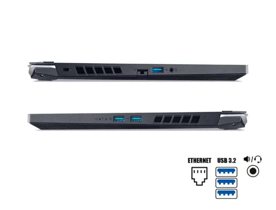 LAPTOP GAMER ACER NITRO5 AN515-58-5620 CORE I5 12450H PANTALLA 15.6 FULHD144HZ RAM 12GB SSD 512GB RTX3050 4GB NVIDIA FREEOS (NH.QFHAL.00U)