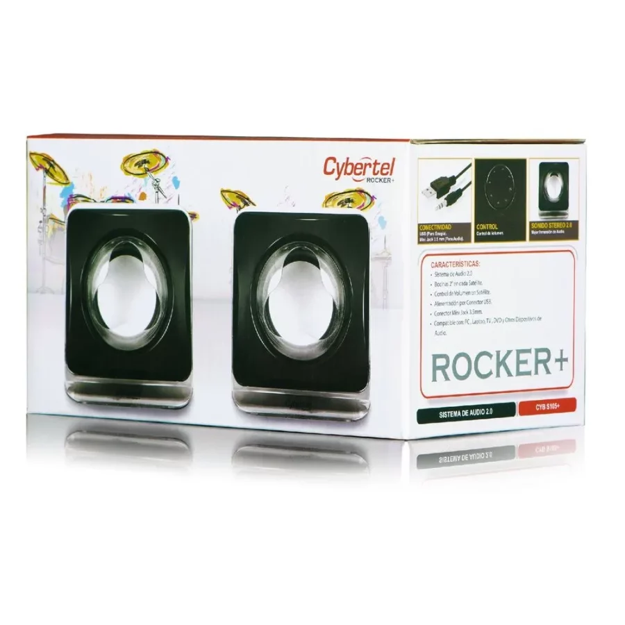 PARLANTE CYBERTEL ROCKER+