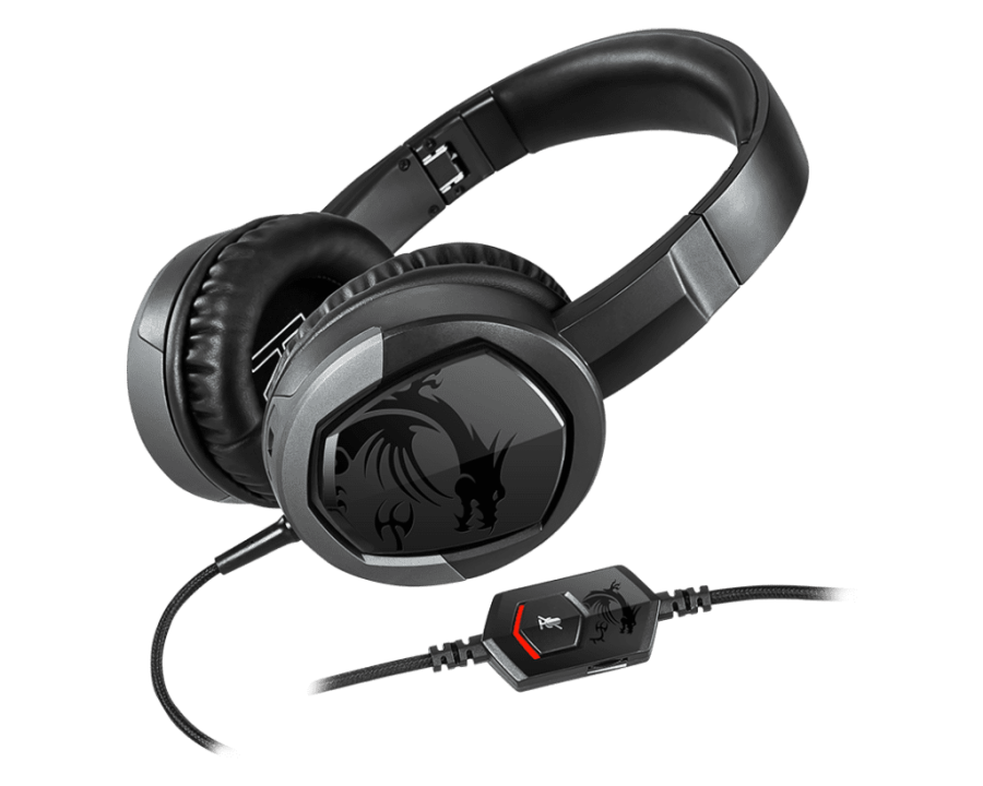 AUDÍFONO GAMING MSI IMMERSE GH30 V2 CON MICRÓFONO DESMONTABLE