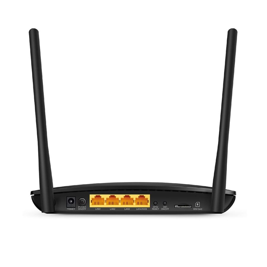 ROUTER TP-LINK TL-MR6400 4G LTE 300 Mbps WIFI CON RANURA PARA TARJETA SIM