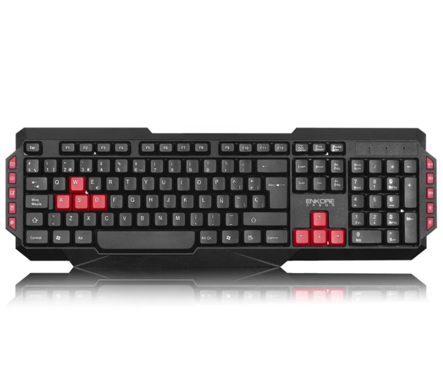 TECLADO MULTIMEDIA ENKORE ENK 301 ARGOS USB ANTIDERRAME