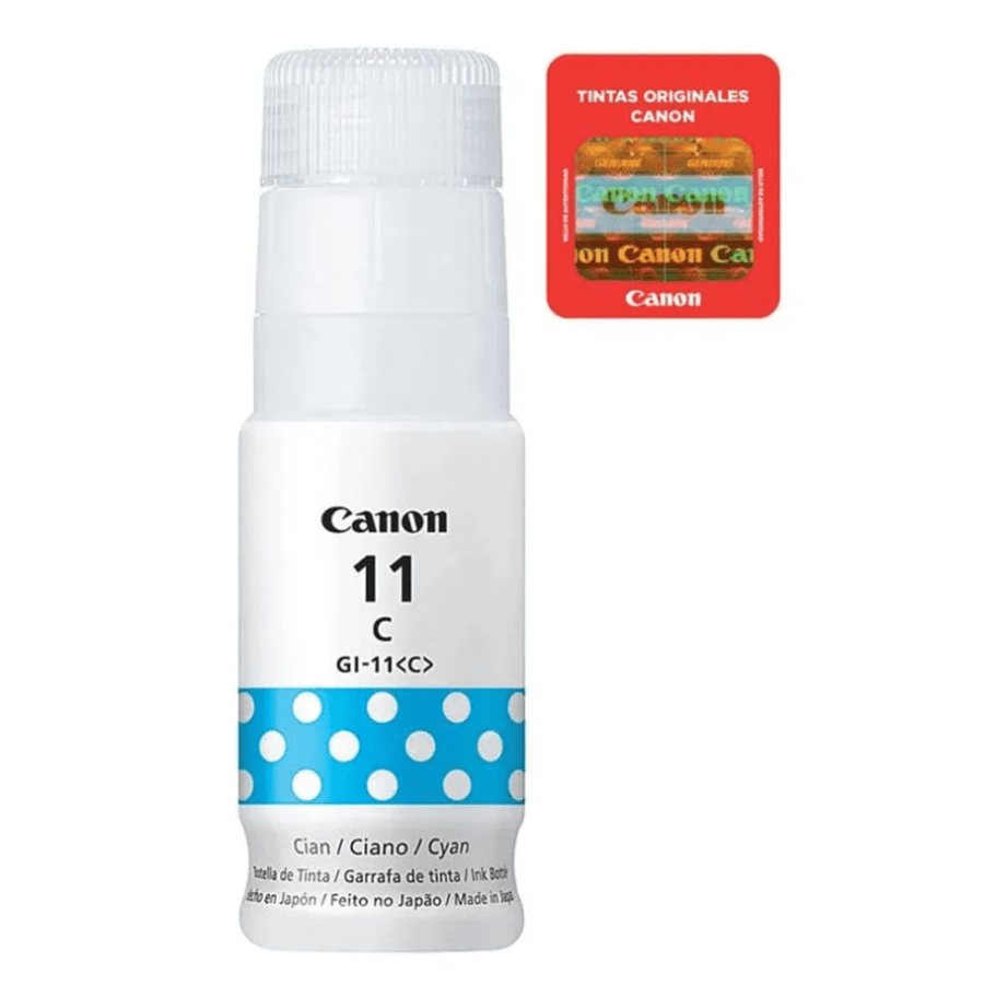 TINTA CANON GI-11(C) CYAN 70 ML, 4534C001AA