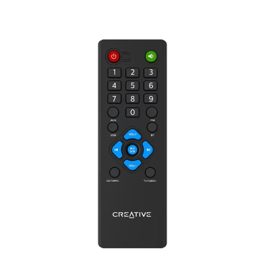 PARLANTE CREATIVE E2500 2.1 30W/60W BT/ FM/ USB/ 3.5MM 220V BLACK