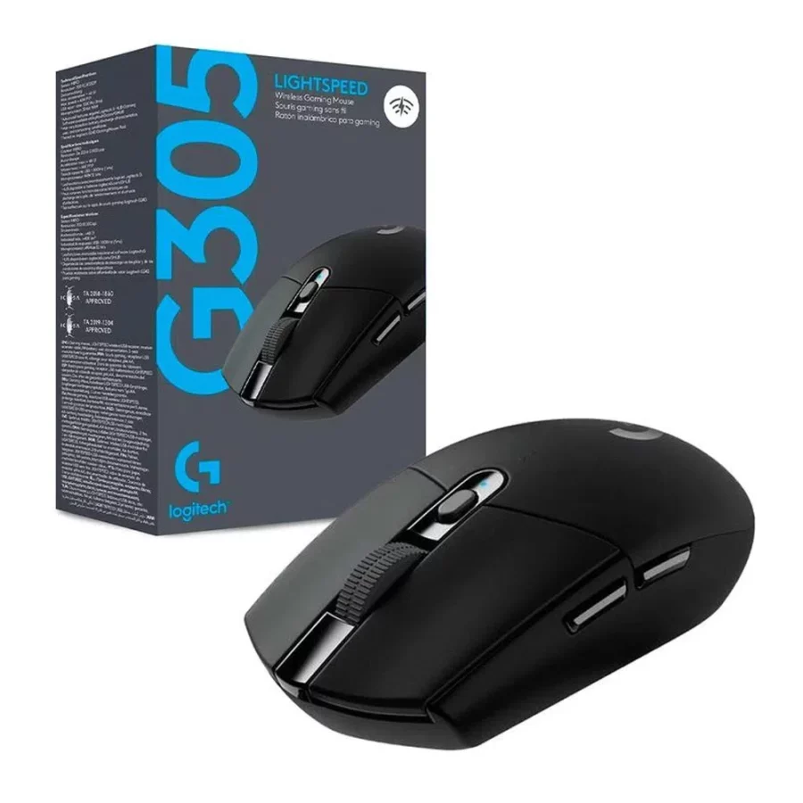 MOUSE GAMER INALAMBRICO LOGITECH G305 BLACK (PN: 910-005281)