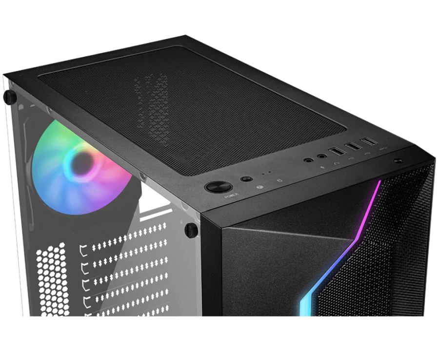 CASE MSI MAG VAMPIRIC 100R MID TOWER ATX ARGB NEGRO