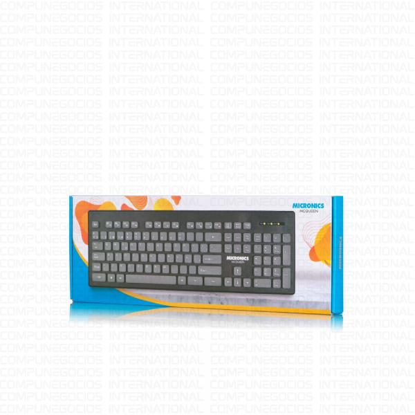 TECLADO MULTIMEDIA MICRONICS MCQUEEN MIC K706 ANTIDERRAME