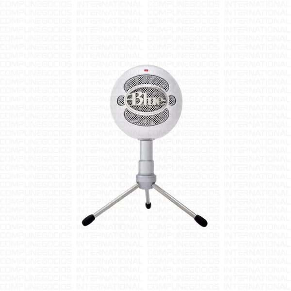 MICROFONO LOGITECH BLUE SNOWBALL ICE USB CARDIOIDE BLANCO