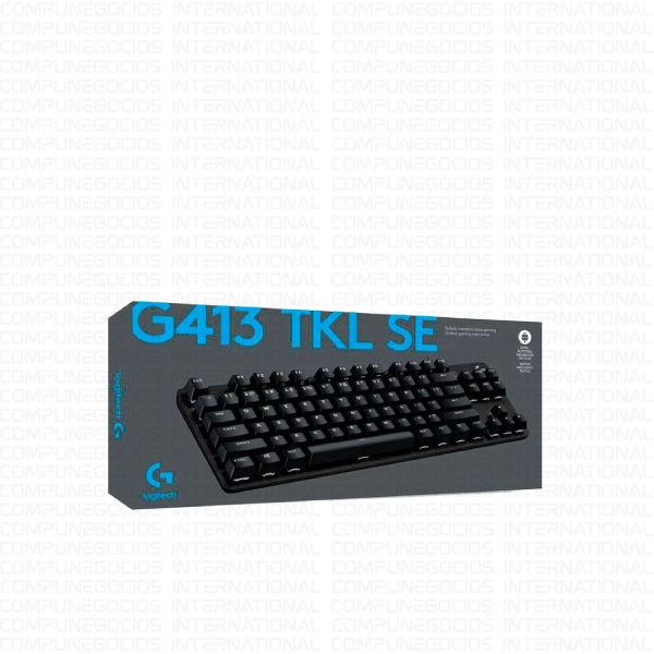 TECLADO MECANICO LOGITECH G413 TKL SE RETROILUMINADO BLACK