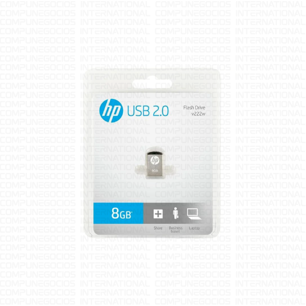 MEMORIA USB HP 8GB 2.0 V222W FLASH DRIVE