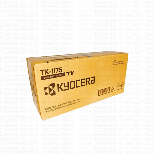 TONER KYOCERA TK-1175 NEGRO  12.000 PAGINAS ECOSYS M2640IDW