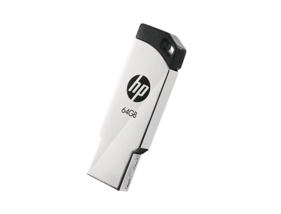MEMORIA USB HP 64GB 2.0 V236W FLASH DRIVE METÁLICO