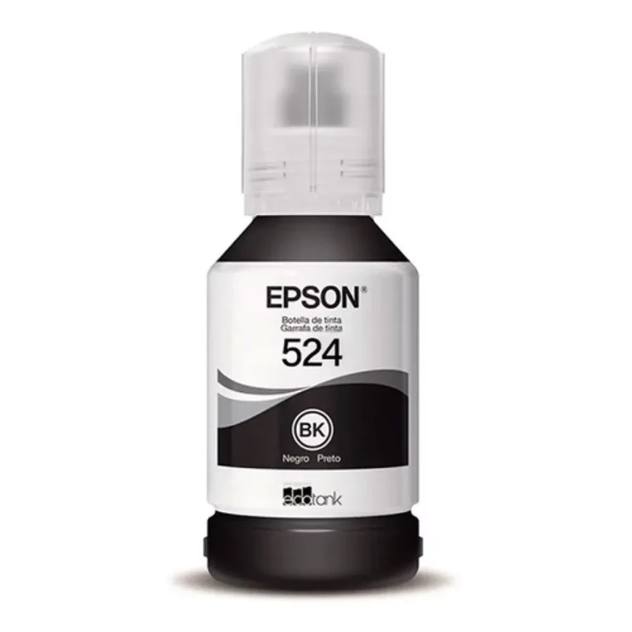 TINTA EPSON 524 (T524120) NEGRO 127 ML P/L6580/L15150/L15160