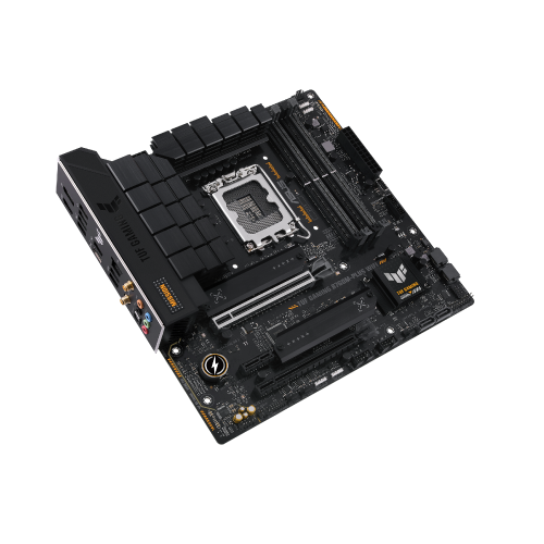 PLACA MADRE ASUS TUF GAMING B760M-PLUS WIFI, D5, MEMORIA DDR5 DE 4 SOCKET HASTA 128GB BUSS 5333 MHZ